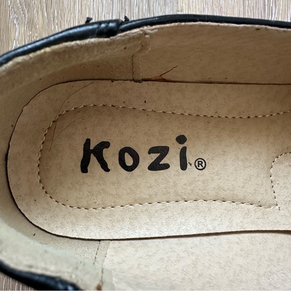 Kozi Black Wedge Heel Loafers - EU 41 - Picture 4 of 15